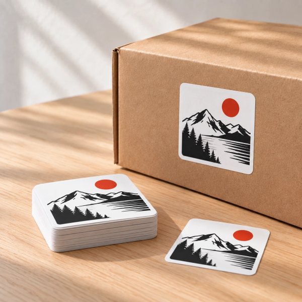 Quadratisch Sticker